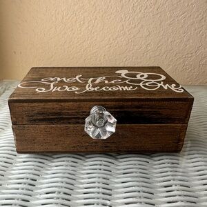 Wooden Ring Box